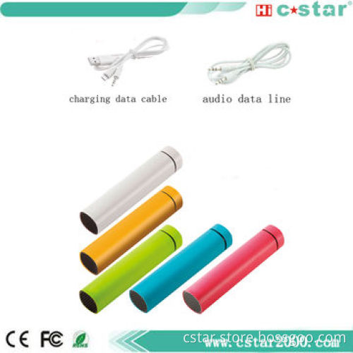 4,000mAh Portable Power Bank with Speaker Function, 5 Hours Charging Time